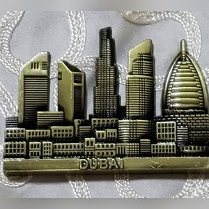 Dubai Metal Ref Magnet